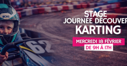 STAGE JOURNÉE DÉCOUVERTE KARTING